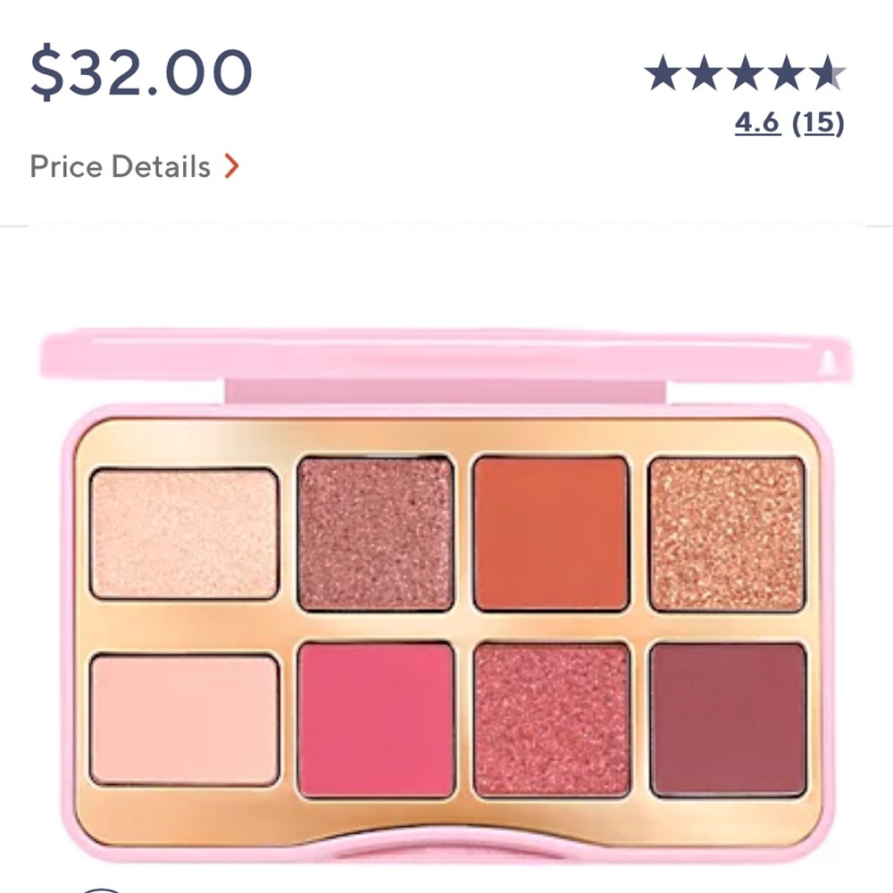 New Eyeshadow Palette with neutral Pink and bronze Shades from Too Faced